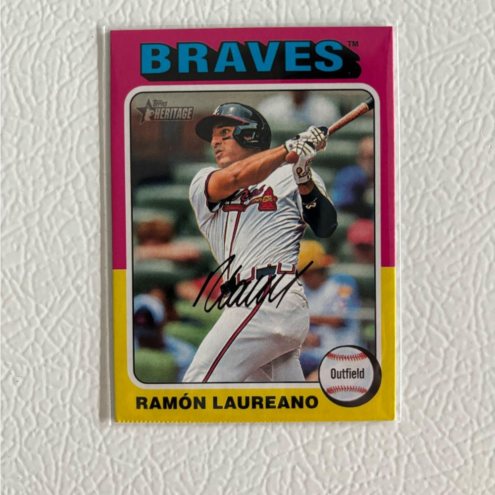 2024 Topps Heritage High Number - Ramón Laureano #551